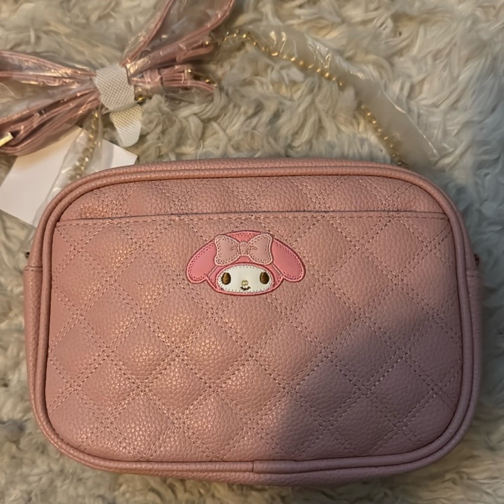 Sanrio Character My Melody Camera Crossbody Bag